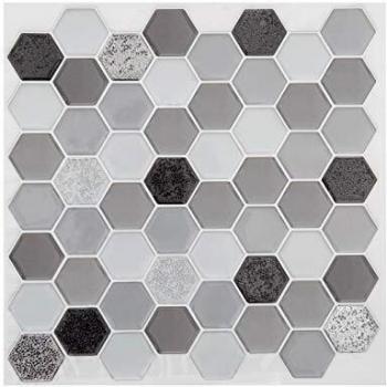 Découpage Noir Hexagon