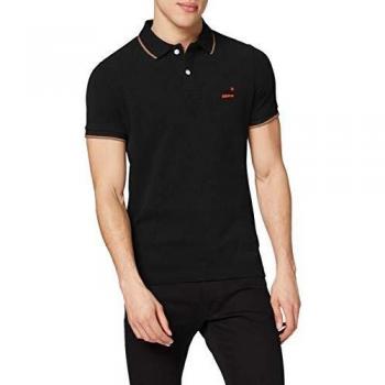 Polo S/s Pique Poolside Superdry, Noir, S