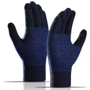 Gants Extensibles Tricotés Écran Tactile Unisexes