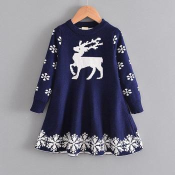 Jupe Pull Long Noël 2024 Fille