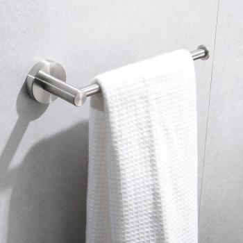 Porte-serviettes et porte-rouleau noir or en inox