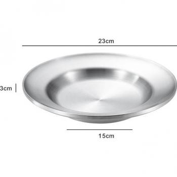 Disque de cuisine en inox pour aliments