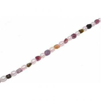 FIRETTI Farbenfrohe Eleganz Halskette 48 cm