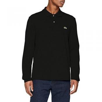 Lacoste Polo Classique L.12.12 Manches Longues Homme Noir 4XL