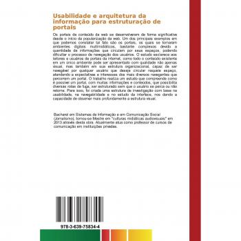 Usabilidade e arquitetura da informação para estruturação de portais: Portais de comunicação oferecendo qualidade de estrutura visual da informação