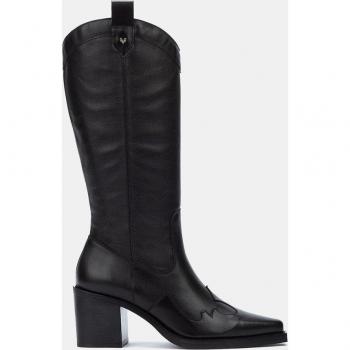 Botas de mujer Martinelli KAYLA 1666 en piel con cremallera y tacón bloque