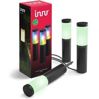 Innr Gartenbeleuchtung, LED Sockelleuchten, kompatibel mit Alexa und Google Assistant