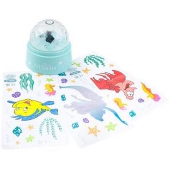 Lampada Proiettore Sirenetta con Set di Adesivi