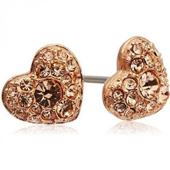 Pendientes Fossil de acero inoxidable para mujer