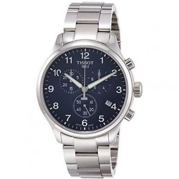 Tissot Men's Chronograph Leather Strap Watch