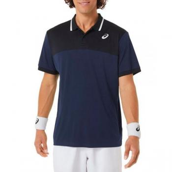 ASICS Court Polo Herren XXL Dunkelblau