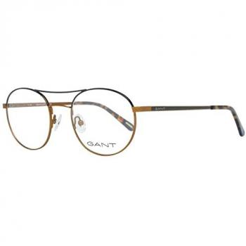 Óculos de Grau Marrons Gant GA3182 047 para Uso Masculino