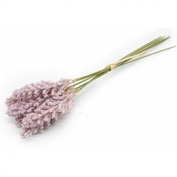 6-Piece Lavender Floral Decor Set for Home and Event Use