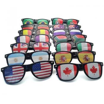 Sticker Adult Black Square Sunglasses