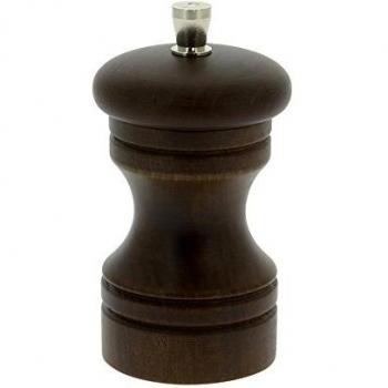 Molinillo de pimienta madera oscura 10 cm