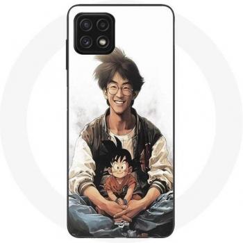 Samsung Galaxy A22 5G Coque Maniacase mit Goku Motiv