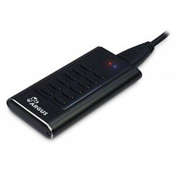 Intertech 88884069 (M.2), Festplattengehäuse, Schwarz