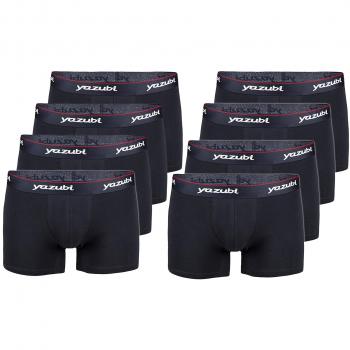 Yazubi Boxershorts Männer XL Navy 8er Set