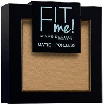 Maybelline New York FitMe Matt und Poreless Puder 350 Caramel, 1er Pack