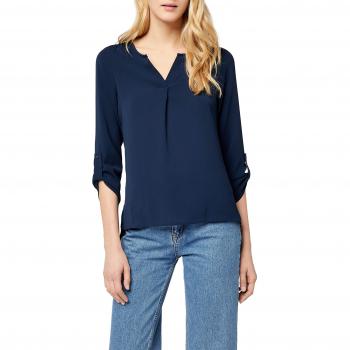 Vero Moda Vmsasha Blouse 3/4, Femme, Bleu Navy Blazer, Taille 38