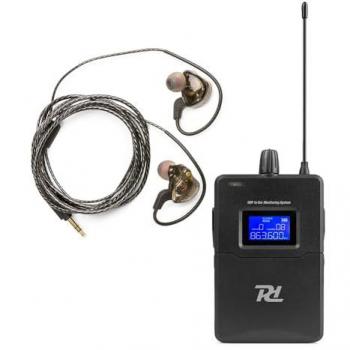 Système de monitoring in-ear PD810R avec récepteur BodyPack UHF