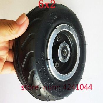 Pieza de rueda neumática 6X2 para carrito eléctrico