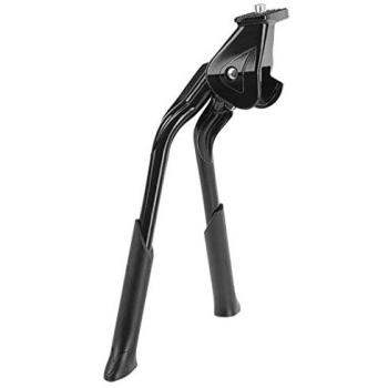 Béquille vélo pliable à deux pieds 24/29'' couleur noire