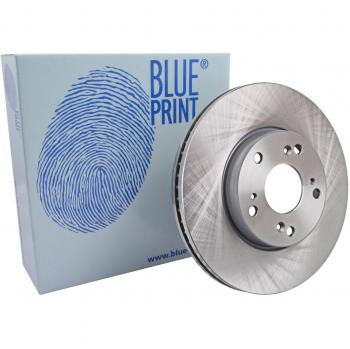 Disque de frein BLUE PRINT – modèle ADH243121 – 280 × 25 mm, 5 poches, 114 tours ventilé intérieur, compatible Honda Civic 9 et 10