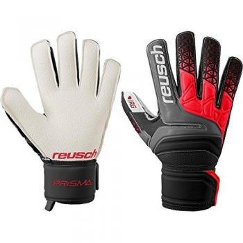 Reusch Prisma RG – Torwart‑Finger‑Support in Schwarz-Red 8,5 inch