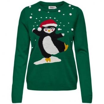 ONLY Pullover für die Weihnachtszeit ONLXMAS LS O-NECK MIX