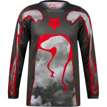 Motocross Fox 180 Atlas Maillot Juvenil Gris Rojo L