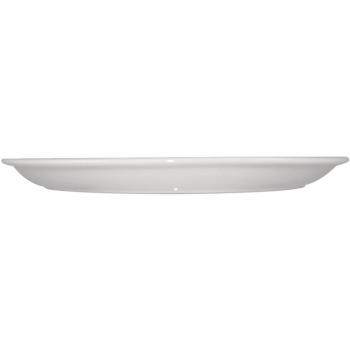Olympia Whiteware Oval Platters 295mm Porcelain Serving Freezer Safe Bundle (Pack of 6)