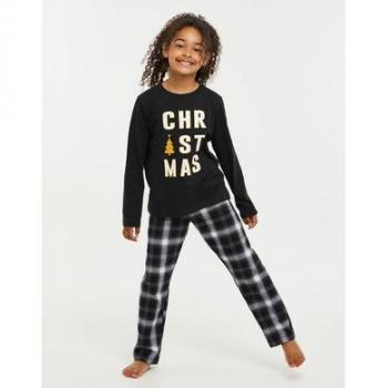 Threadgirls Weihnachtsnachtwäsche für Mädchen Harold Black