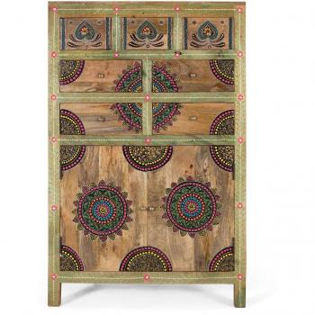 Buffet Giner & Colomer en bois de mangue, design haut de gamme