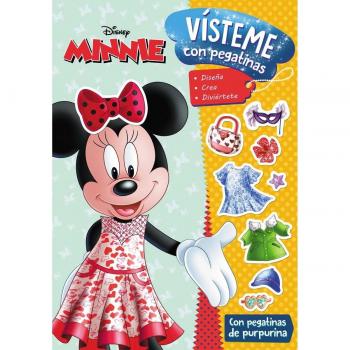 Minnie. Vísteme con pegatinas (Tapa blanda).