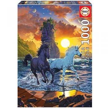 Puzzle 1000 piezas Unicornios en la playa 19025 EDUCA