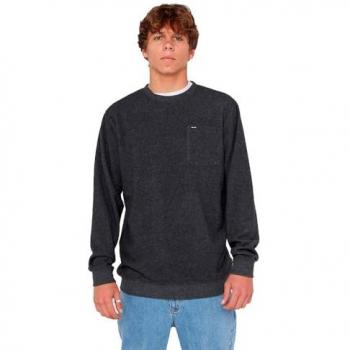 Jersey Negro Rip Curl Grid Crew