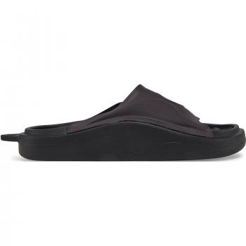 Stella McCartney Logo Sliders (Black) – Women’s US 11