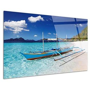 Tableau Photo Plexiglas Plage Philippines 120x80