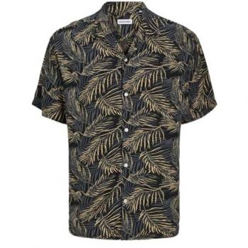 Jack & Jones PlusSize Kurzarmhemd »JJEJEFF TROPICAL AOP«