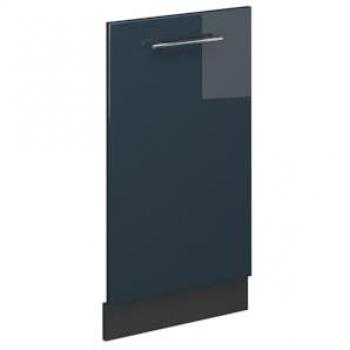 Vicco Fame-Line Küchenschrankfront in Anthrazit, Hochglanz, 45 cm – ohne Platte