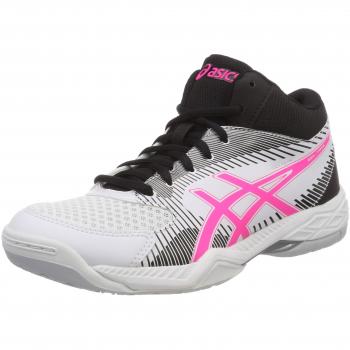 ASICS Damen Gel-Task MT Volleyballschuhe, Weiß (White/Hot Pink 100), 42 EU