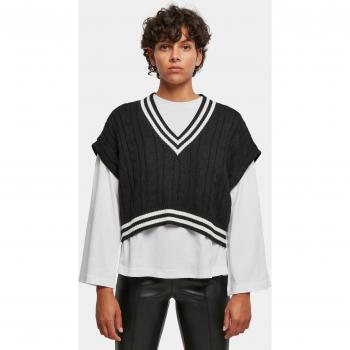 Maglione Donna Urban Classic: Collegio Black Crop XL
