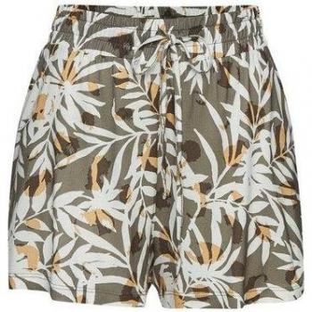 Vivance Damen Shorts mit Taschen, Alloverdruck, Gr. 38