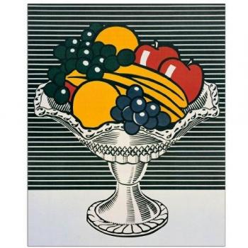 Atelier Artopweb : Natura morta en cristal (1973), Bois, 68x87x1,8 cm