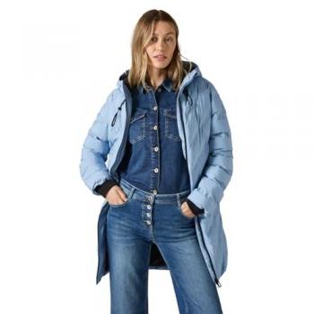 Manteau Bleu Femme Cecil