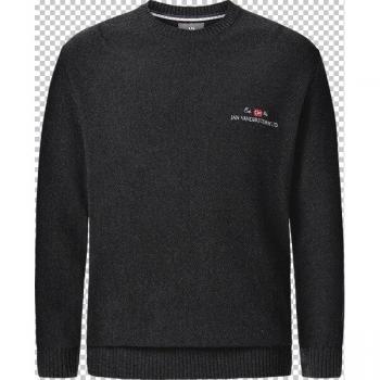 ALBREKT Strickpullover für Herren in Dunkelgrau