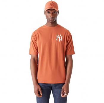 Tee New Era Oversized Marrón Yankees MLB World Series