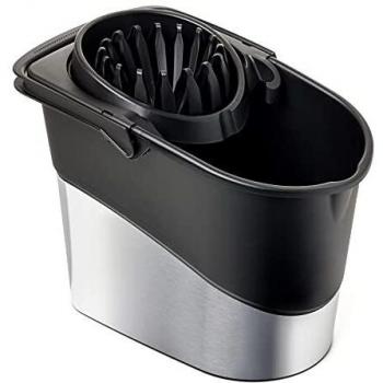 Cubo Escurridor Spider Deco Steel 14 L