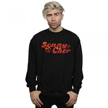 Black Gradient Logo Pullover by Sonny & Cher